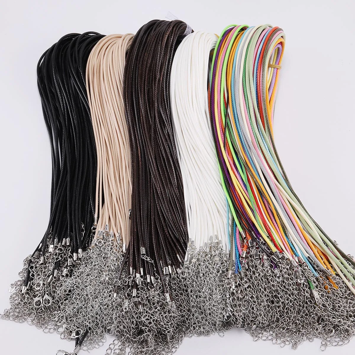 10 Pcs/lot Dia 1.5/2mm Real Leather Cord Necklace with Clasp Adjustable Braided Rope for Jewelry Making DIY Necklace Bracelet
10 Pcs/lot Dia 1.5/2mm Real Leather Cord Necklace with Clasp Adjustable Braided Rope for Jewelry Making DIY Necklace Bracelet
