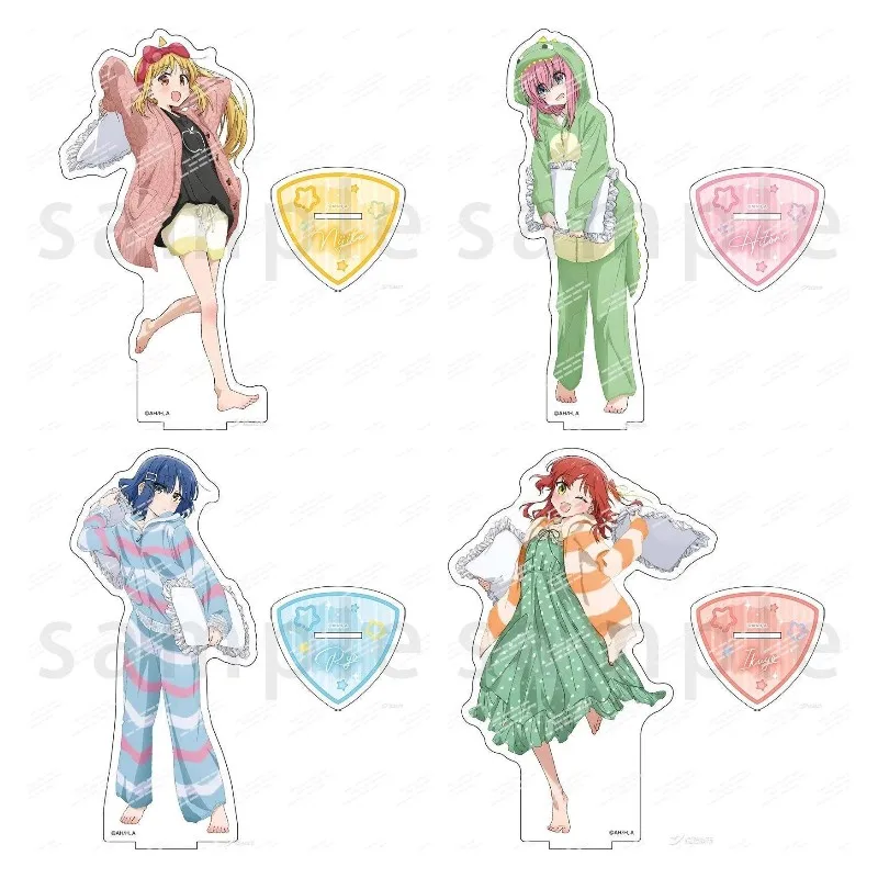 BOCCHI THE ROCK! Аниме фигурки готоh Hitori косплей милые пижамы Стиль Акриловая стойка Yamada Ryo Ijichi Nijika модель стол Декор
BOCCHI THE ROCK! Аниме фигурки готоh Hitori косплей милые пижамы Стиль Акриловая стойка Yamada Ryo Ijichi Nijika модель стол Декор