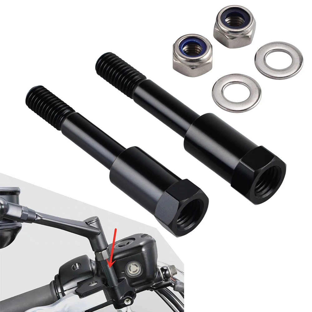 Зеркальные удлинители высоты m10x1.25 мм 1,5 дюйма для Harley Fat Boy Springer Electra Glide Sportster 883 1200 FLSTS FLTR FLHR FLHX CVO
Зеркальные удлинители высоты m10x1.25 мм 1,5 дюйма для Harley Fat Boy Springer Electra Glide Sportster 883 1200 FLSTS FLTR FLHR FLHX CVO