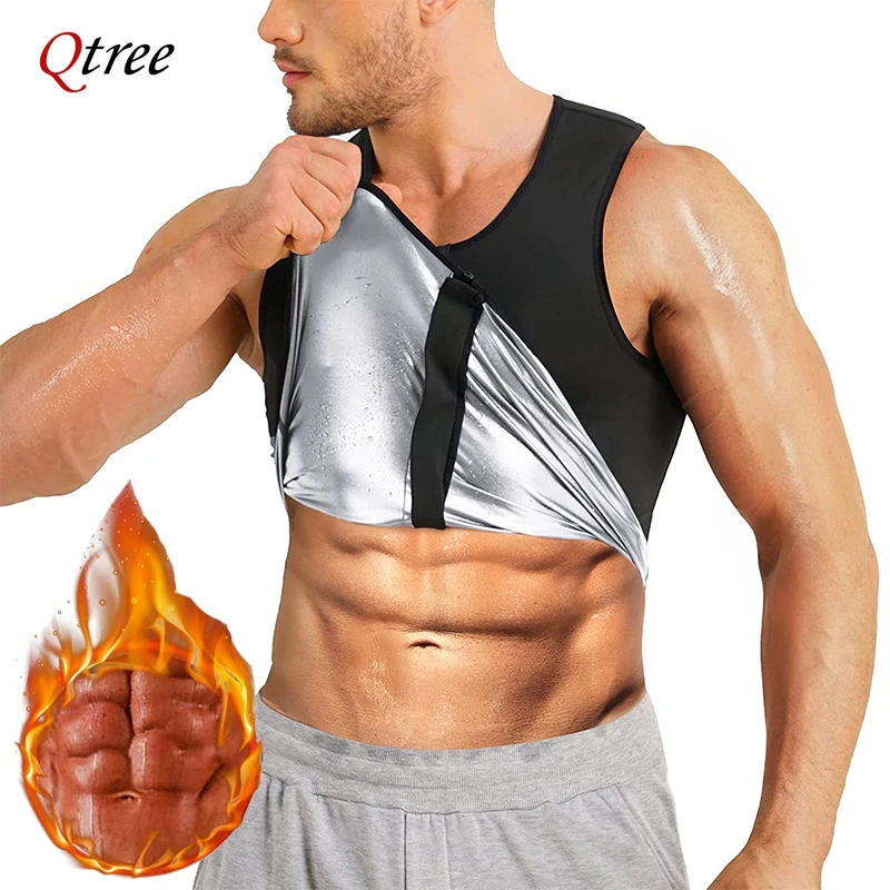 Sweat Shirt Body Shaper Men Slimming Thermo Silver Coating Waist Trainer Corsets Zipper Slimming Shapewear Sauna Suits Tank Tops
Sweat Shirt Body Shaper Men Slimming Thermo Silver Coating Waist Trainer Corsets Zipper Slimming Shapewear Sauna Suits Tank Tops