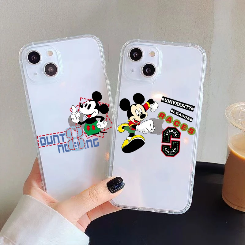 Athlete Mickey Mouse Clear Phone Case For iPhone 11 Pro Max 12 13 Pro Mini X XR XS Max 6 6S 7 8 Plus Se2 Funda Soft Black Back
Athlete Mickey Mouse Clear Phone Case For iPhone 11 Pro Max 12 13 Pro Mini X XR XS Max 6 6S 7 8 Plus Se2 Funda Soft Black Back