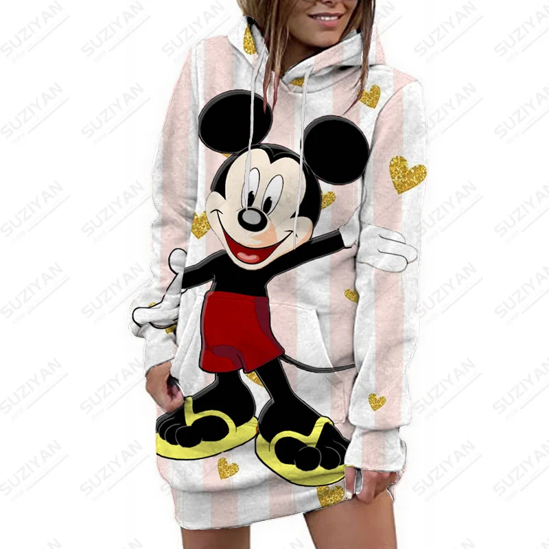Disney Mickey Mouse Print Long Sleeve Hoodie For Women Hot Selling Beachwear Best Selling Women's Autumn Dress Patterns Tops
Disney Mickey Mouse Print Long Sleeve Hoodie For Women Hot Selling Beachwear Best Selling Women's Autumn Dress Patterns Tops