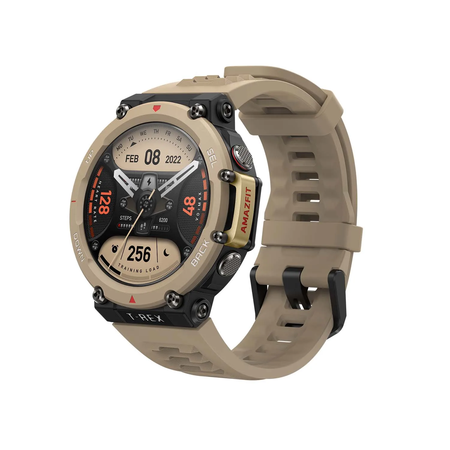 

Novo amazfit t rex 2 robusto ao ar livre gps smartwatch 24 dias de vida útil da bateria 150 + built-in esportes modos relógio in