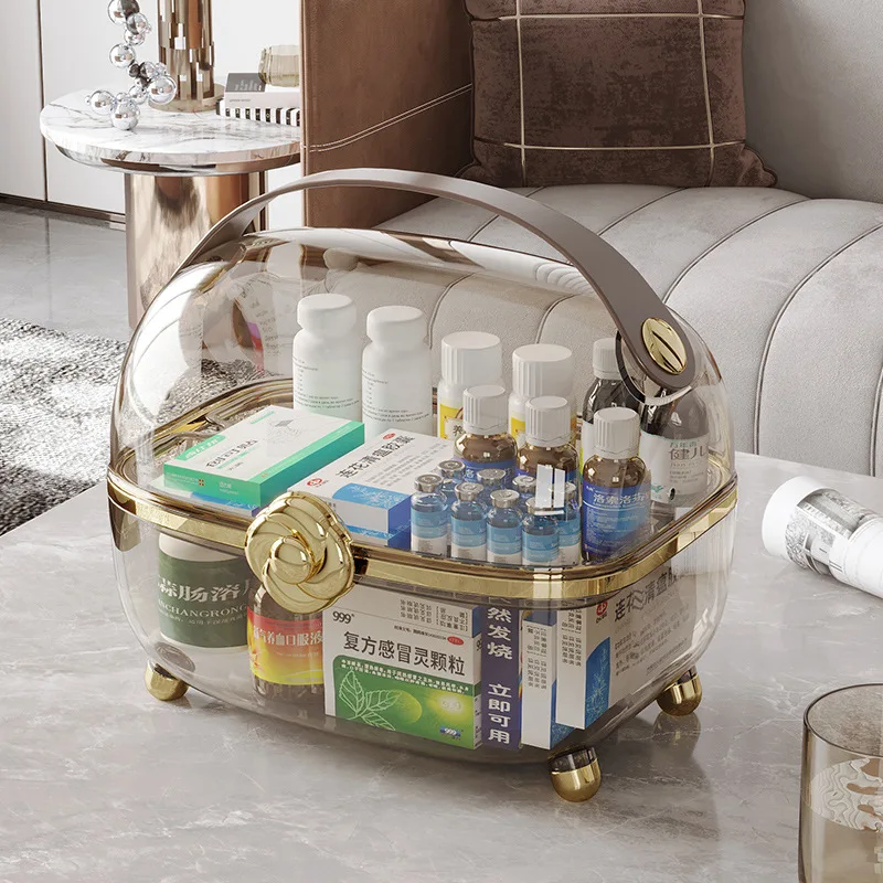 Multi-layer Portable Transparent Portable Medicine Box Home Large Capacity First Aid Medicine Storage Box
Multi-layer Portable Transparent Portable Medicine Box Home Large Capacity First Aid Medicine Storage Box