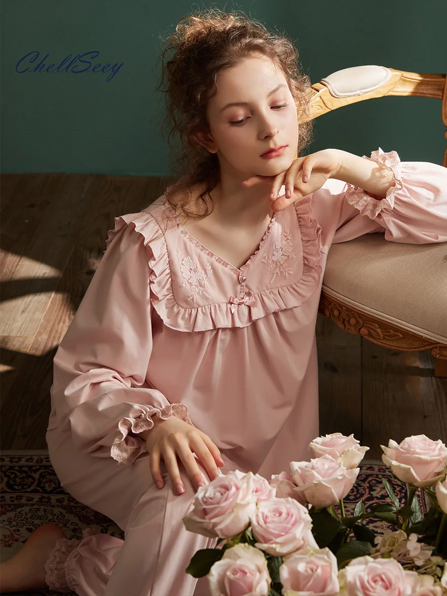 Бесплатная доставка, легкая Роскошная весенне-осенняя Пижама, свободная однотонная Удобная хлопковая Домашняя одежда из 2 предметов с длин...
Бесплатная доставка, легкая Роскошная весенне-осенняя Пижама, свободная однотонная Удобная хлопковая Домашняя одежда из 2 предметов с длин...