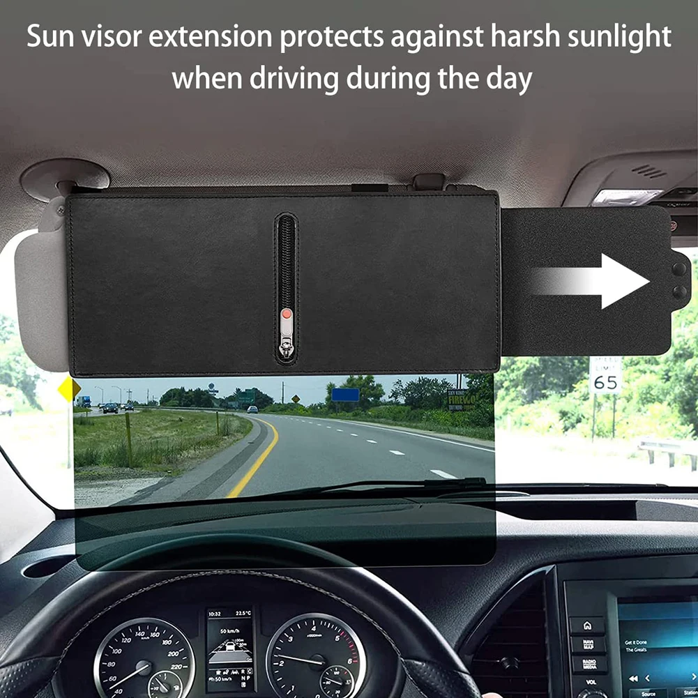 Car Sun Visor Extension Extender Front Side Casement Shade Anti-Glare Truck Elastic Bands Shockproof Adjustable Sun Visor
Car Sun Visor Extension Extender Front Side Casement Shade Anti-Glare Truck Elastic Bands Shockproof Adjustable Sun Visor