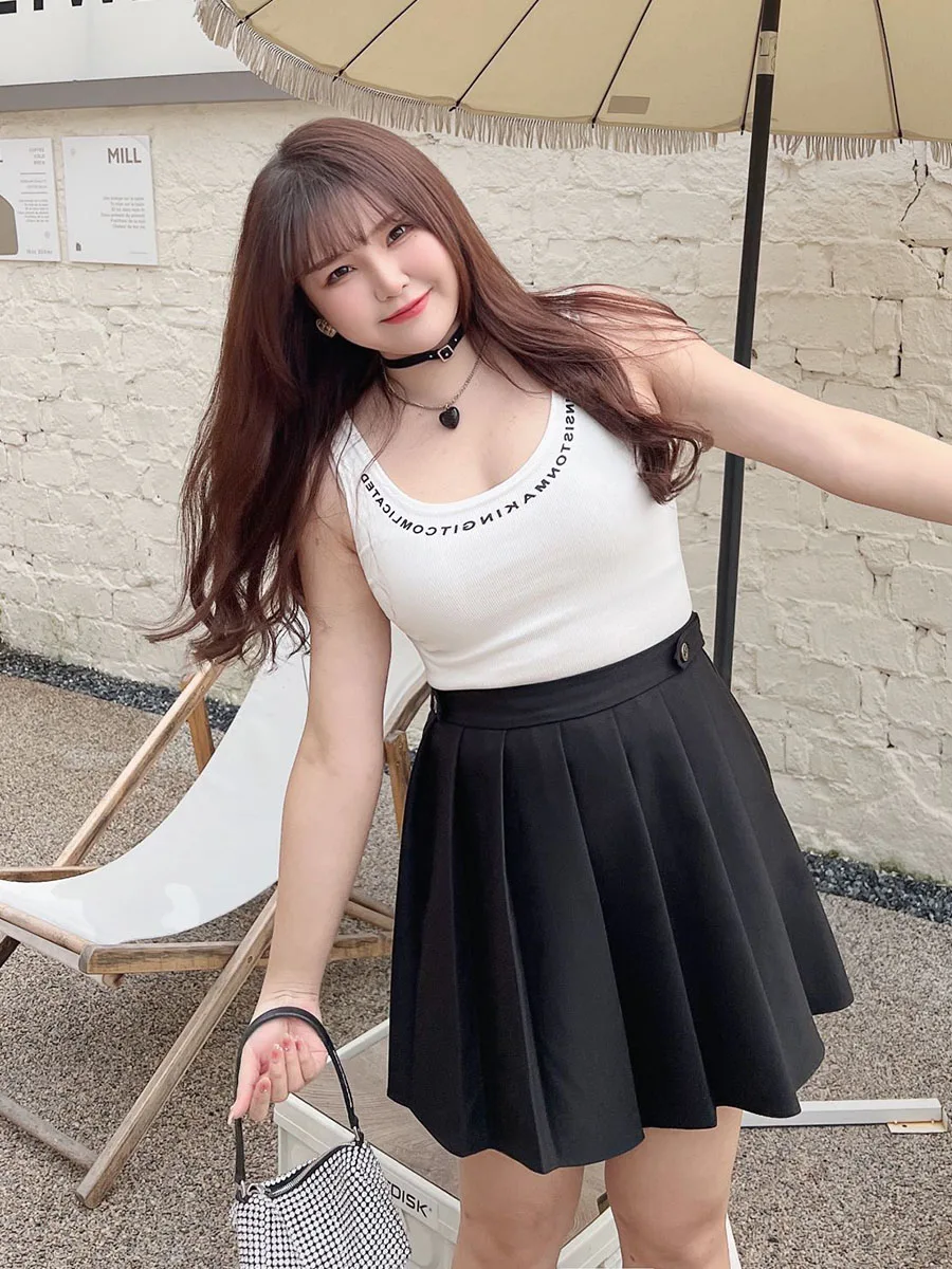 Oversized Crop Top Women Cotton Casual Letter O-Neck Simple Slim Inner Short Tank Tops Summer
Oversized Crop Top Women Cotton Casual Letter O-Neck Simple Slim Inner Short Tank Tops Summer