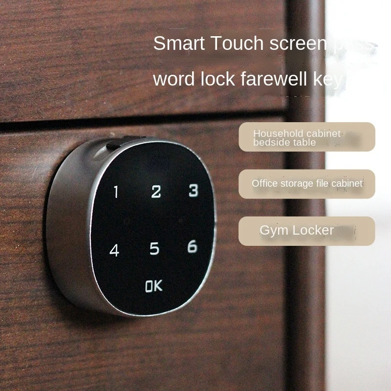 Security Anti-theft Cabinet Keypad Drawer Office File Lock Innovative Touch Screen Digital Smart Electronic Password Door Lock
Security Anti-theft Cabinet Keypad Drawer Office File Lock Innovative Touch Screen Digital Smart Electronic Password Door Lock