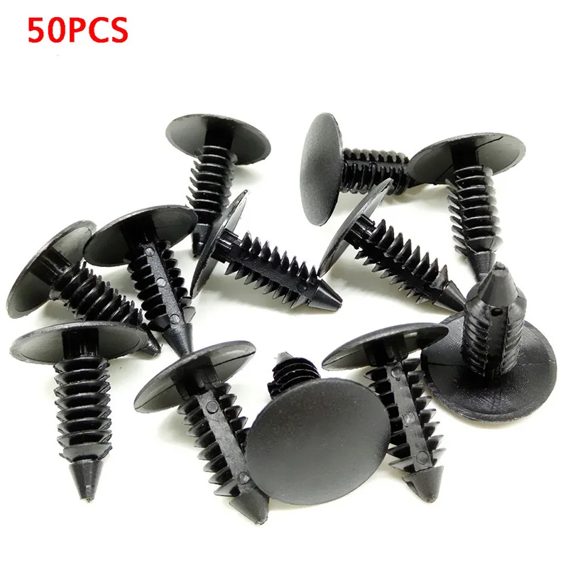 50 PCS Car Fastener Clips Universal Rivet Fastener Clips 7.5mm-6.0mm Hole Car Fenders Bumpers Doors Clip Car Accessories
50 PCS Car Fastener Clips Universal Rivet Fastener Clips 7.5mm-6.0mm Hole Car Fenders Bumpers Doors Clip Car Accessories