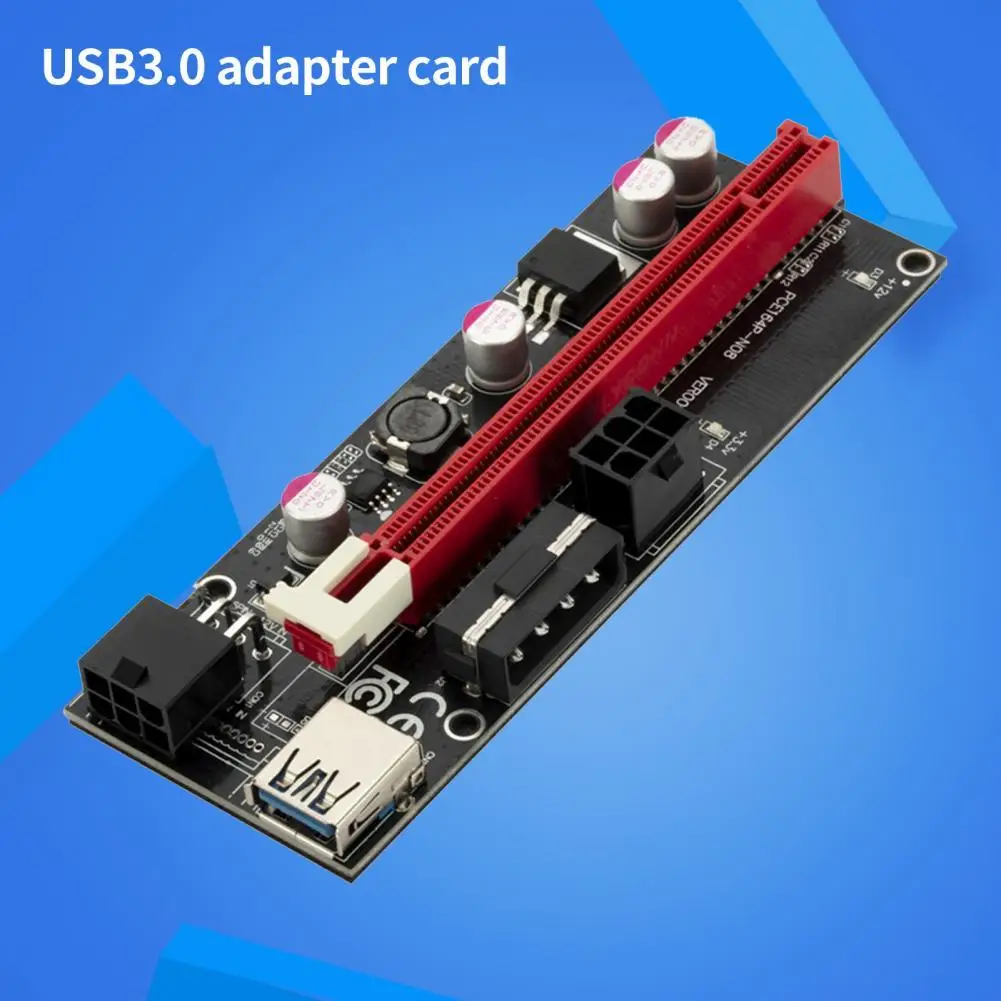 Convenient Easy Assembly Lightweight VER009S 1X to 16X Riser Card Extender Riser Card PCI-E Riser Board
Convenient Easy Assembly Lightweight VER009S 1X to 16X Riser Card Extender Riser Card PCI-E Riser Board
