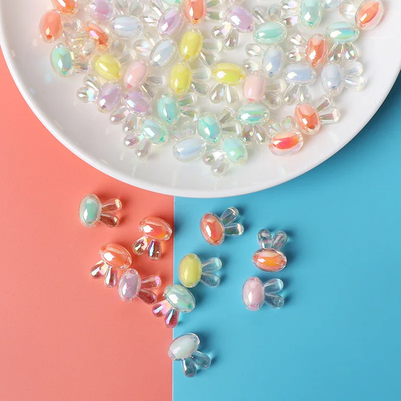 20-60pcs Transparent AB Colored Rabbit Acrylic Faceted Charms Loose Spacer Beads DIY Bracelet Necklace Acccessories
20-60pcs Transparent AB Colored Rabbit Acrylic Faceted Charms Loose Spacer Beads DIY Bracelet Necklace Acccessories