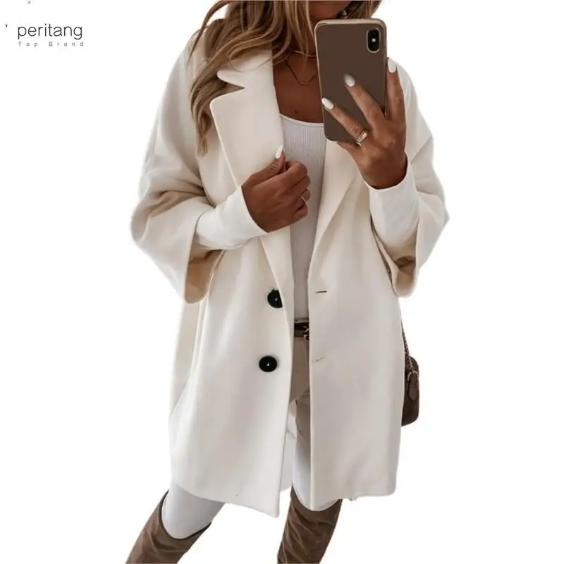 Women Jacket 2023 Casual Autumn Winter 3/4 Sleeve Pockets Buttons Long Coat Sweetshirts Loose Jacket Women Clothing
Women Jacket 2023 Casual Autumn Winter 3/4 Sleeve Pockets Buttons Long Coat Sweetshirts Loose Jacket Women Clothing