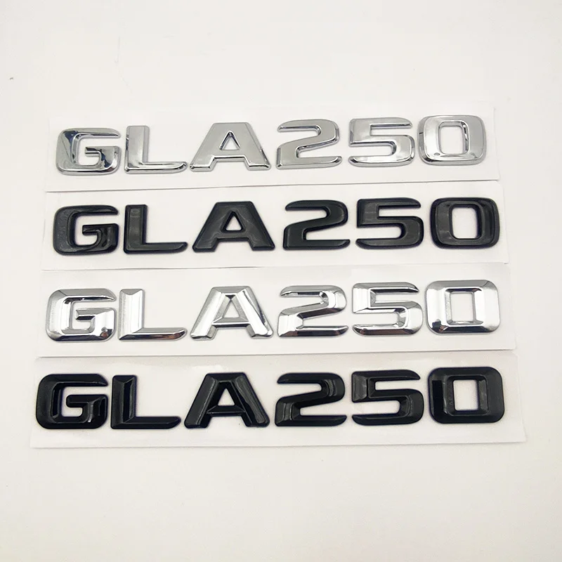 3D ABS GLA 250 логотип GLA250 эмблема значок для багажника автомобиля буквы наклейки для Mercedes GLA250 X156 H247 2014 2015 2021 2018 аксессуары 
3D ABS GLA 250 логотип GLA250 эмблема значок для багажника автомобиля буквы наклейки для Mercedes GLA250 X156 H247 2014 2015 2021 2018 аксессуары