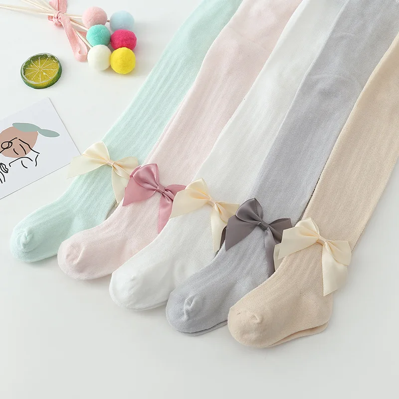 New Summer Girls Pantyhose Soft Cotton Breathable Mesh Bow Tie Decor Tights Stockings Princess Babys Kids Anti-mosquito Leggings
New Summer Girls Pantyhose Soft Cotton Breathable Mesh Bow Tie Decor Tights Stockings Princess Babys Kids Anti-mosquito Leggings