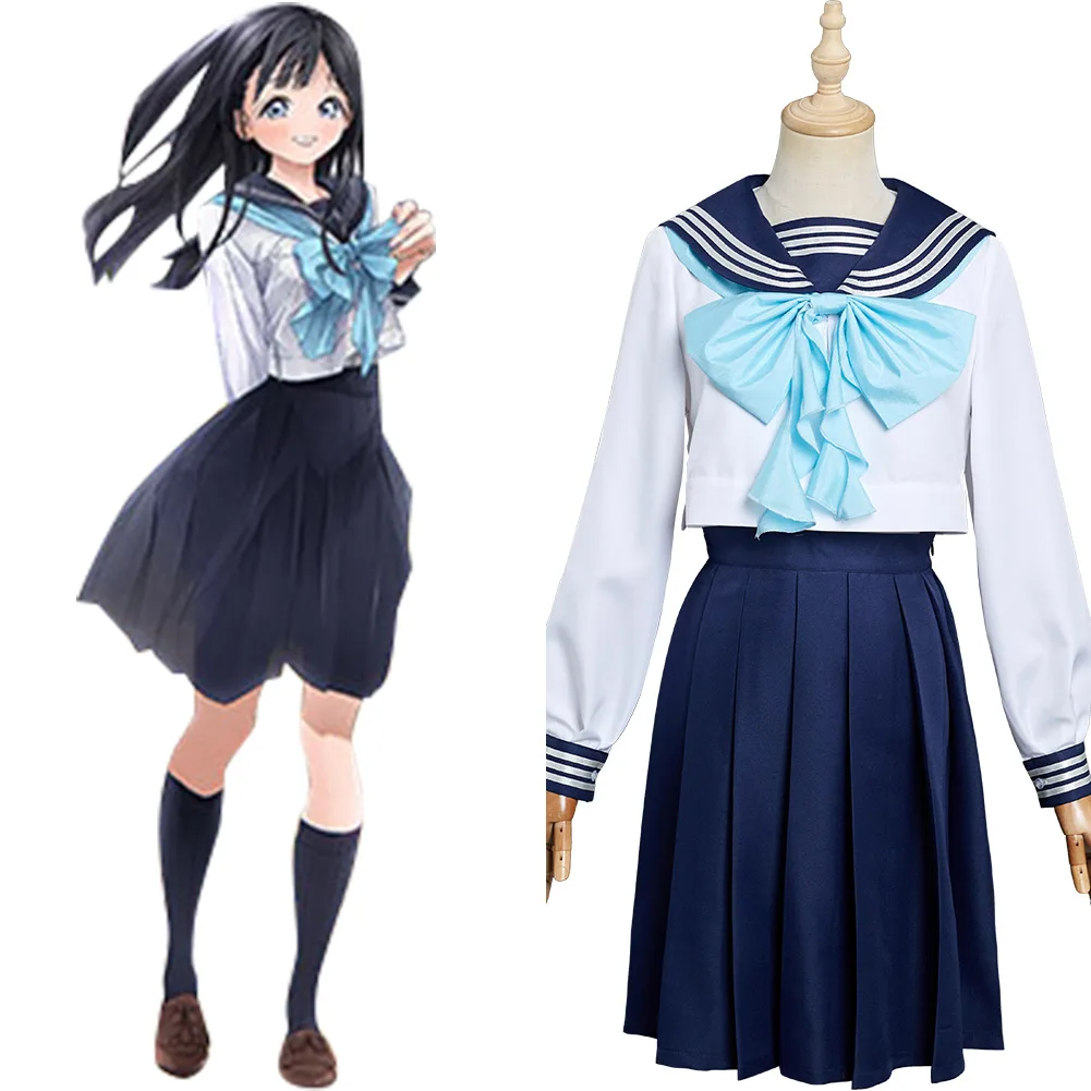 Anime Akebi‘s Sailor Uniform Komichi Akebi Cosplay Costume School Uniform Skirt Outfits Outfits Halloween Carnival Suit
Anime Akebi‘s Sailor Uniform Komichi Akebi Cosplay Costume School Uniform Skirt Outfits Outfits Halloween Carnival Suit