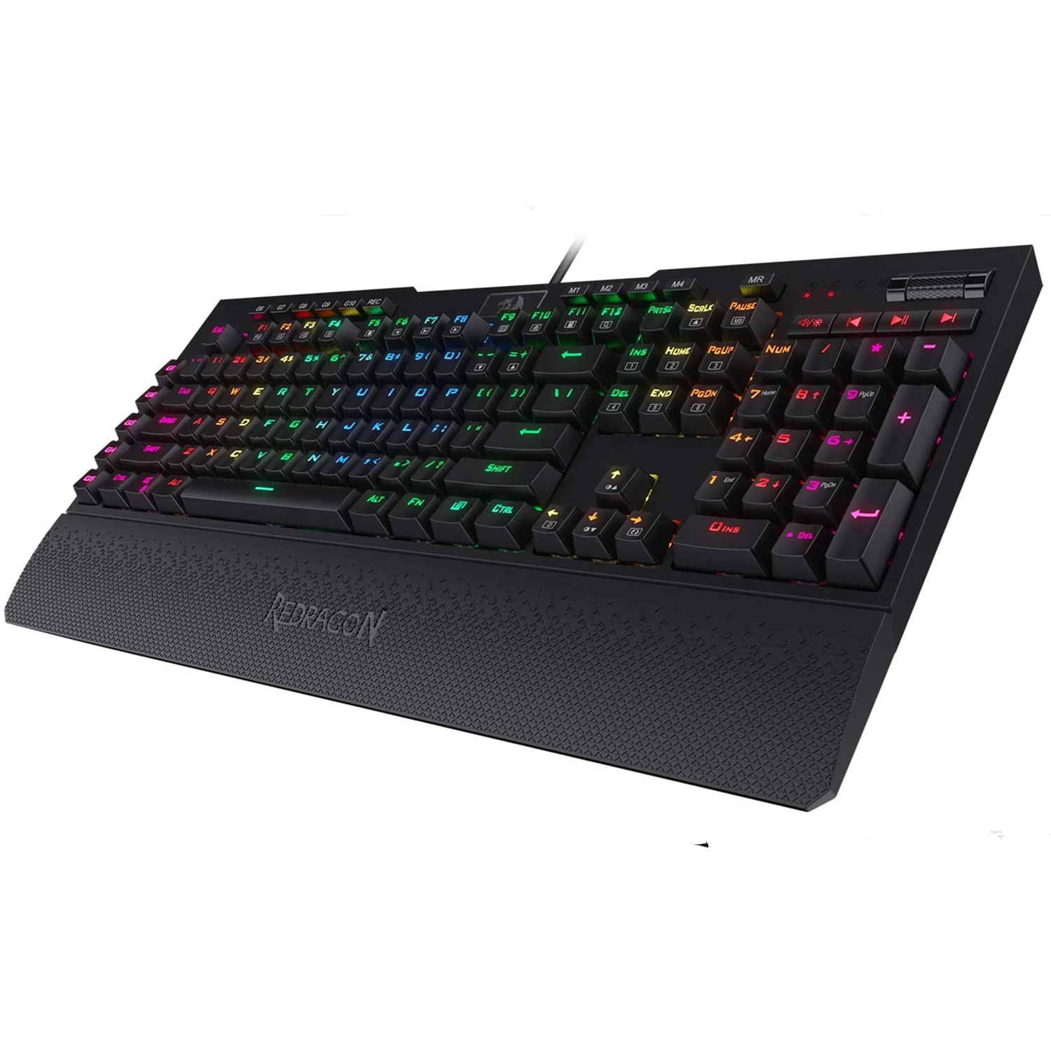 Redragon K586-PRO Brahma RGB Mechanical Gaming Keyboard with Fast Optical Blue Switches 104 Keys For Game Laptop Gamer
Redragon K586-PRO Brahma RGB Mechanical Gaming Keyboard with Fast Optical Blue Switches 104 Keys For Game Laptop Gamer