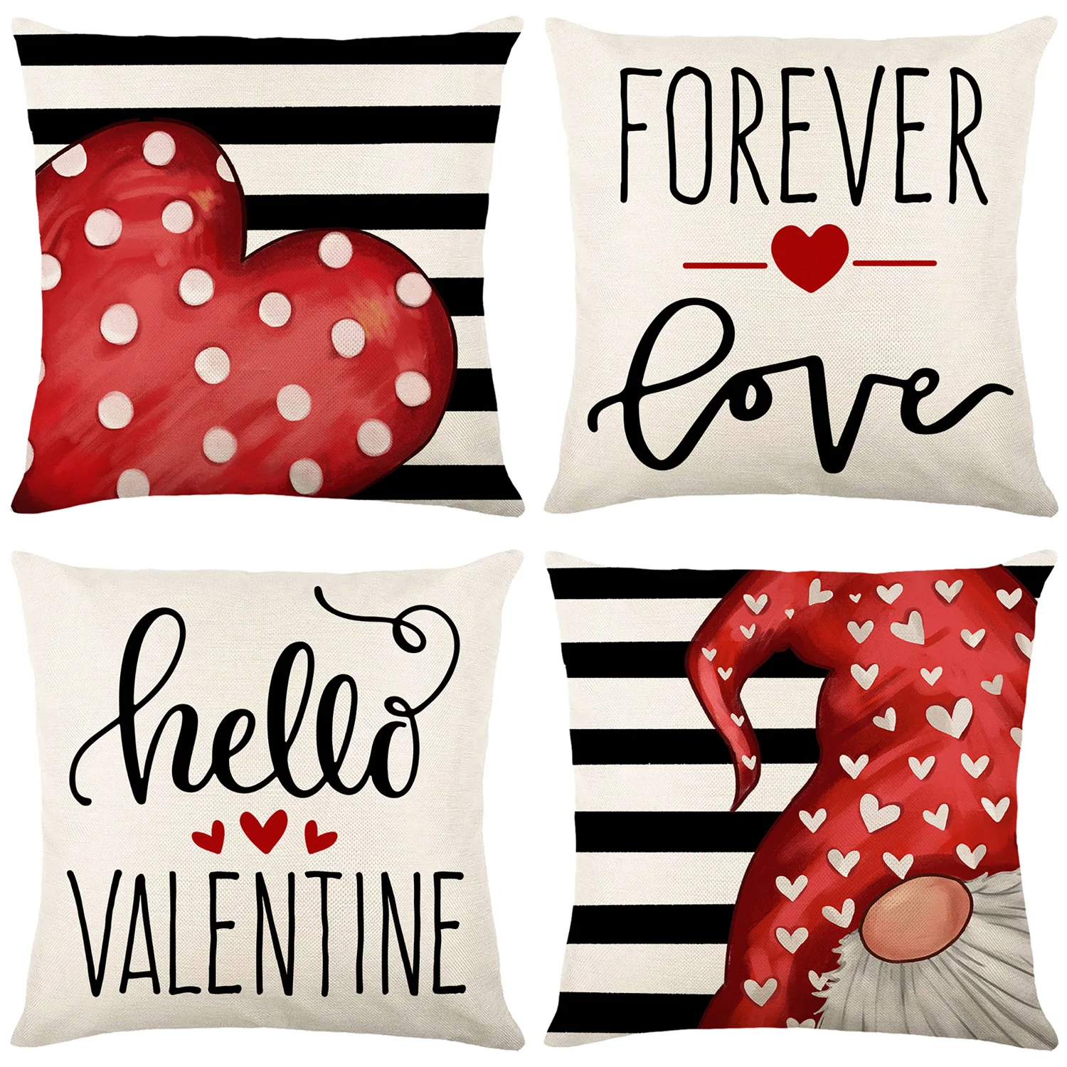 New Valentine's Day Sweet Cushion Linen Pillowcase Love Pattern Hold Pillowcase Printed Hold Pillowcase Home Decoration Cushion
New Valentine's Day Sweet Cushion Linen Pillowcase Love Pattern Hold Pillowcase Printed Hold Pillowcase Home Decoration Cushion