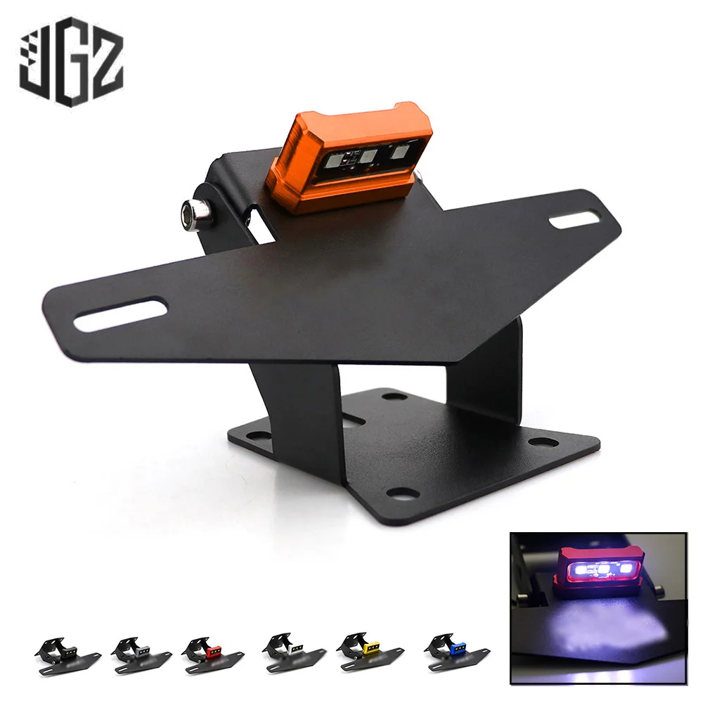 Motorcycle CNC Rear License Plate Holder Bracket with LED Lamp for KTM RC 200 250 390 2013 2014 2015 2016 2017 2018 - 2021 2022
Motorcycle CNC Rear License Plate Holder Bracket with LED Lamp for KTM RC 200 250 390 2013 2014 2015 2016 2017 2018 - 2021 2022