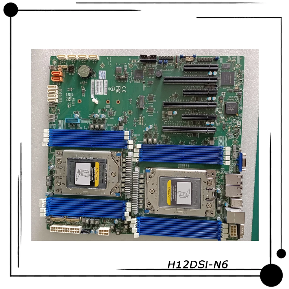 H12DSi-N6 для супермикро двухстороннего сервера, системный блок микросхем AMD EPYC серии 7002/7003, поддерживает Pcie4 100%, протестирован, быстрая доставка
H12DSi-N6 для супермикро двухстороннего сервера, системный блок микросхем AMD EPYC серии 7002/7003, поддерживает Pcie4 100%, протестирован, быстрая доставка