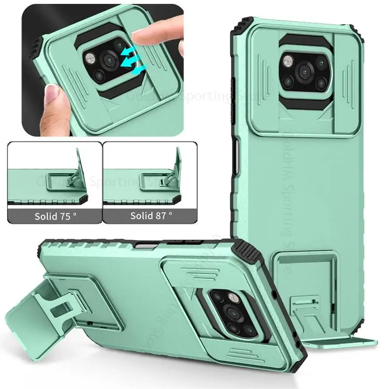 For Poco X4 Pro 5G Heavy Duty Protective Cover For POCO M3 X3 Pro 5G Slide Lens Protection Kickstand Case For Xiaomi 11 11T Pro
For Poco X4 Pro 5G Heavy Duty Protective Cover For POCO M3 X3 Pro 5G Slide Lens Protection Kickstand Case For Xiaomi 11 11T Pro