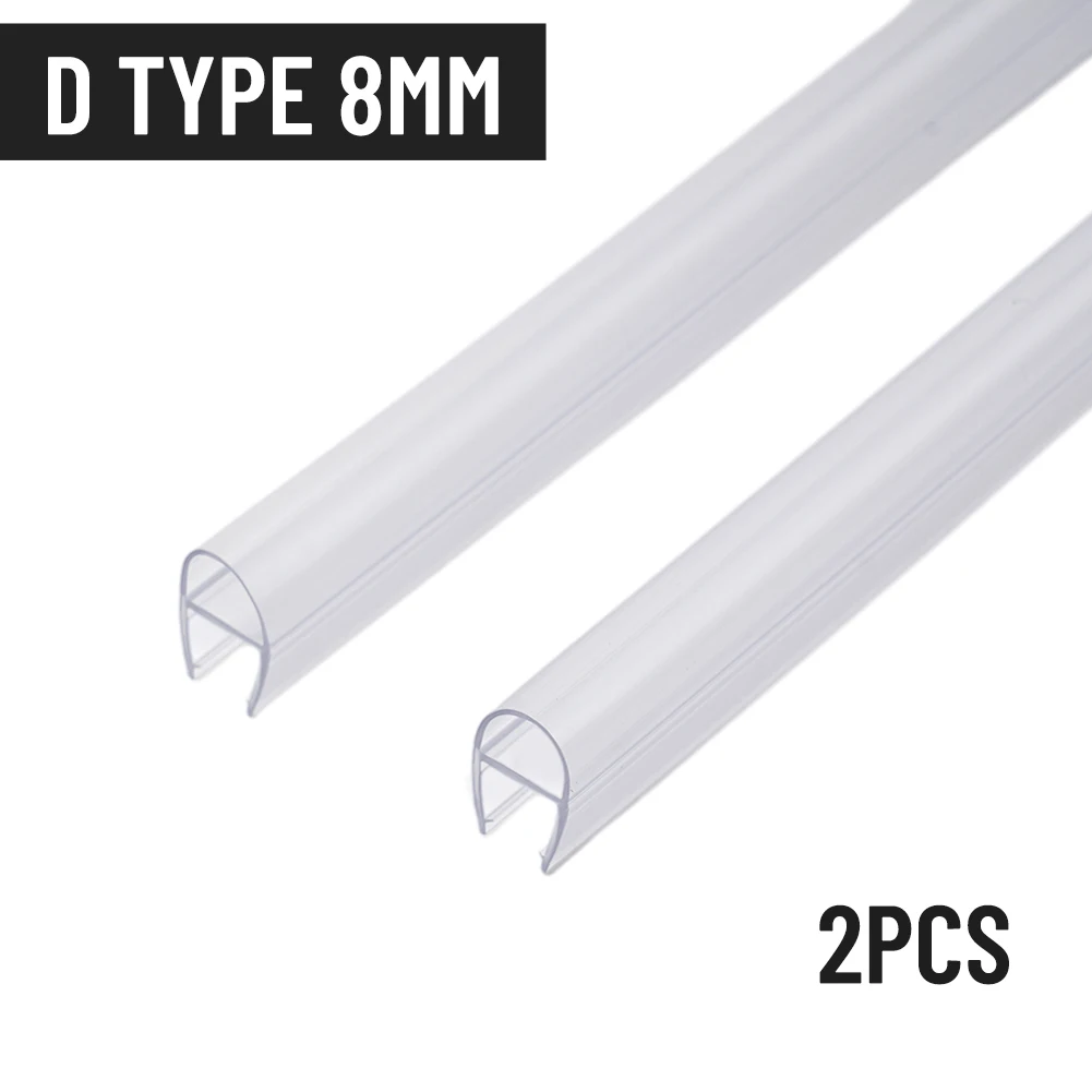 1m Transparent PVC Bathroom Glass Door Semi-Circular Waterproof Strip D-Shaped Bubble Strip Weatherstrip Bathroom Hardware
1m Transparent PVC Bathroom Glass Door Semi-Circular Waterproof Strip D-Shaped Bubble Strip Weatherstrip Bathroom Hardware