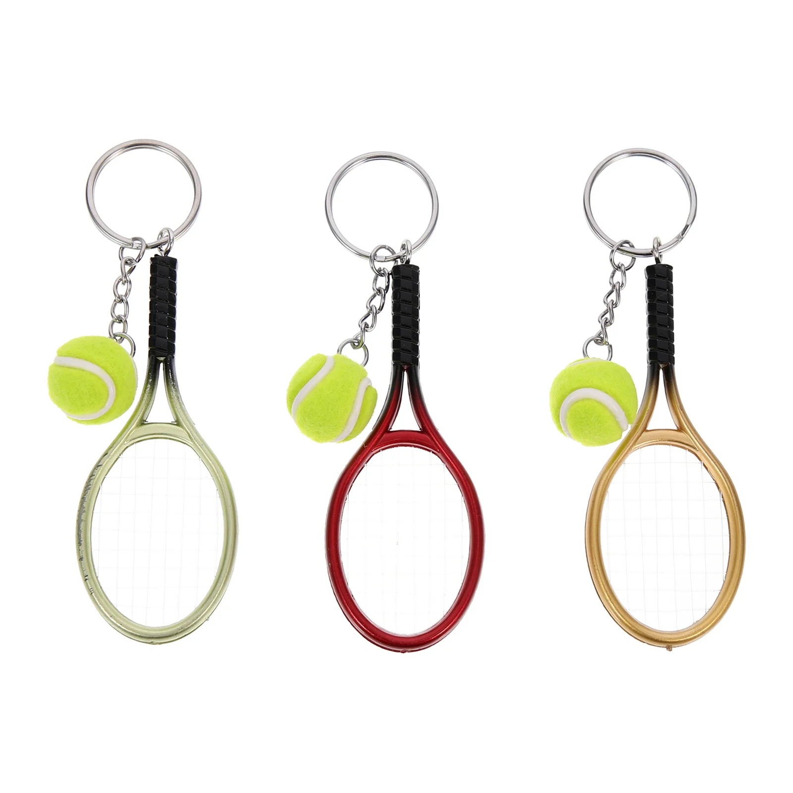 3Pcs Pendant Decorative Key Ring Portable Tennis Ornament Multi-function Tennis Keychain for Hanging Decor Bag
3Pcs Pendant Decorative Key Ring Portable Tennis Ornament Multi-function Tennis Keychain for Hanging Decor Bag