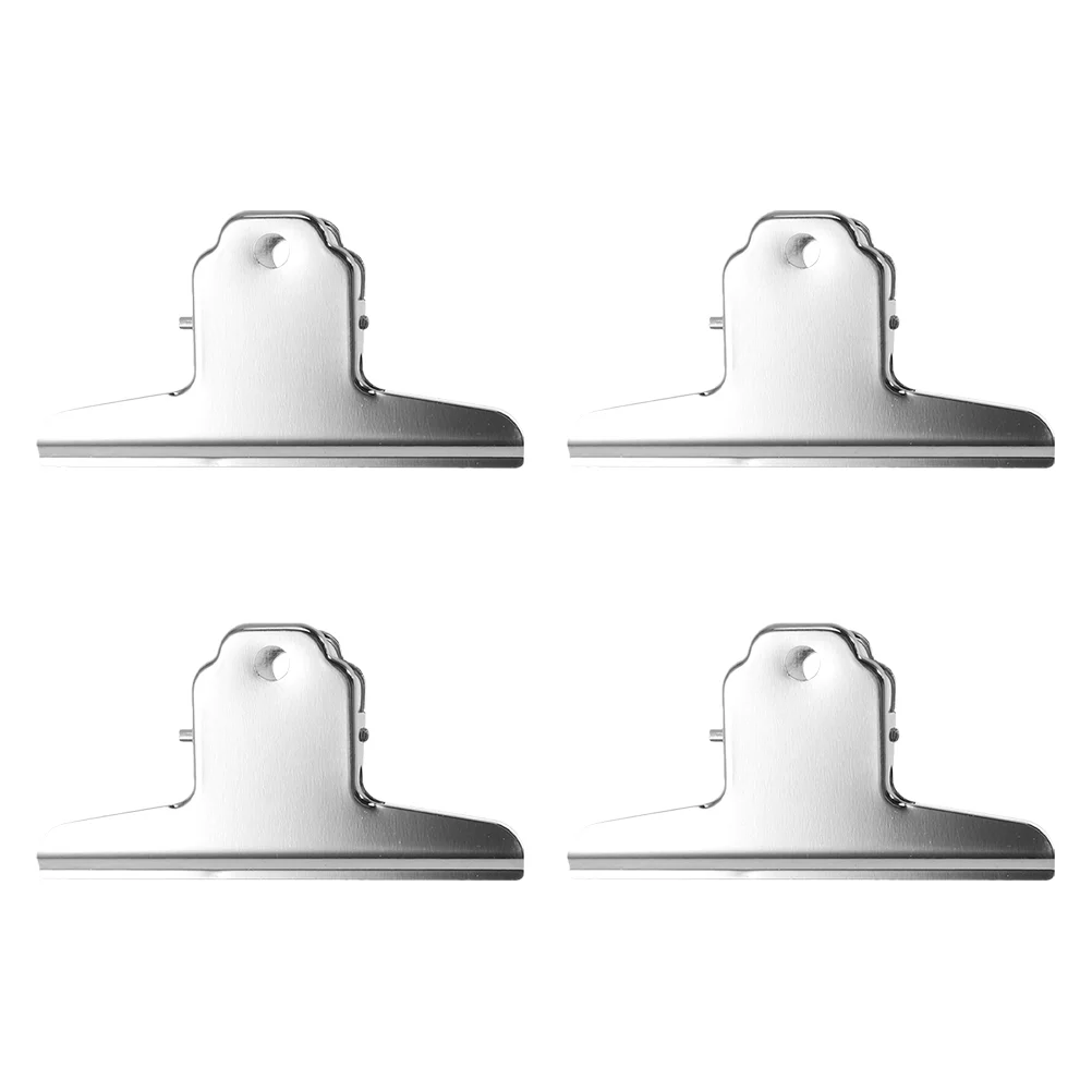 4Pcs Household Sealing Clips Wear-resistant Paper Clips Portable File Clamps File Accessory 
4Pcs Household Sealing Clips Wear-resistant Paper Clips Portable File Clamps File Accessory