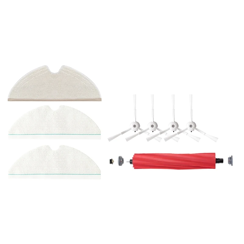 8PCS Detachable Main Side Brush Mop Cloth For Roborock T8/ Q7 Max / Max+ Robot Vacuum Cleaner Replacement Spare Part
8PCS Detachable Main Side Brush Mop Cloth For Roborock T8/ Q7 Max / Max+ Robot Vacuum Cleaner Replacement Spare Part