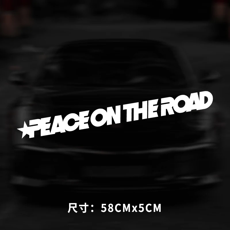 Автомобильные наклейки и наклейки PEACE ON ROAD, декоративные автомобильные аксессуары для переднего и заднего ветрового стекла, Светоотражающие Водонепроницаемые виниловые
Автомобильные наклейки и наклейки PEACE ON ROAD, декоративные автомобильные аксессуары для переднего и заднего ветрового стекла, Светоотражающие Водонепроницаемые виниловые