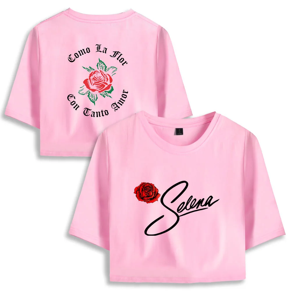 Селена куиньилла США. Женская футболка певицы, милый стильный крутой кроп-топ, футболка с коротким рукавом, летняя футболка, Классические тр... 
Селена куиньилла США. Женская футболка певицы, милый стильный крутой кроп-топ, футболка с коротким рукавом, летняя футболка, Классические тр...