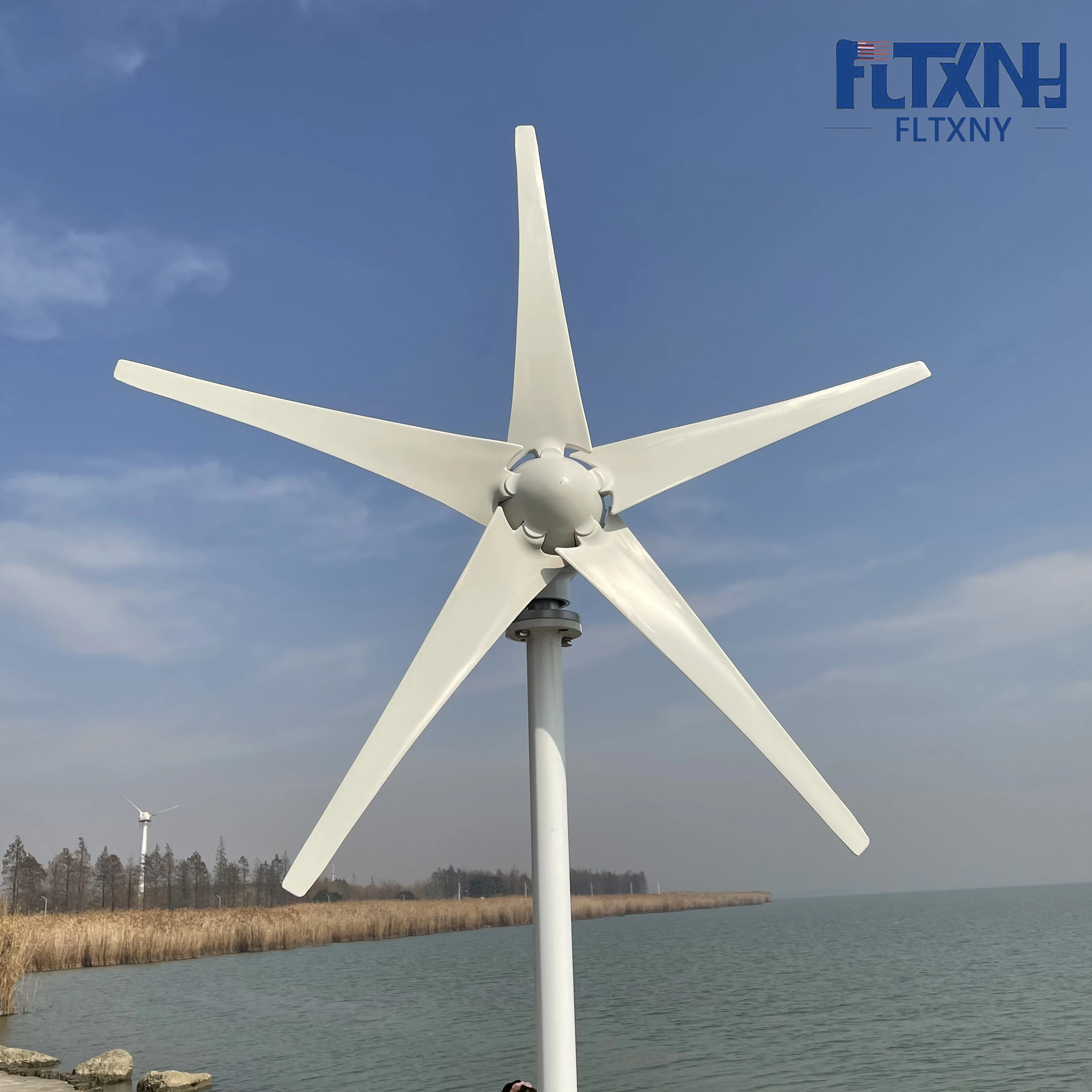 5000W 12V 24V 48V Wind Energy Generator Small Wind Power Turbine Windmill For Home Farm With MPPT Charge Controller Regulator
5000W 12V 24V 48V Wind Energy Generator Small Wind Power Turbine Windmill For Home Farm With MPPT Charge Controller Regulator