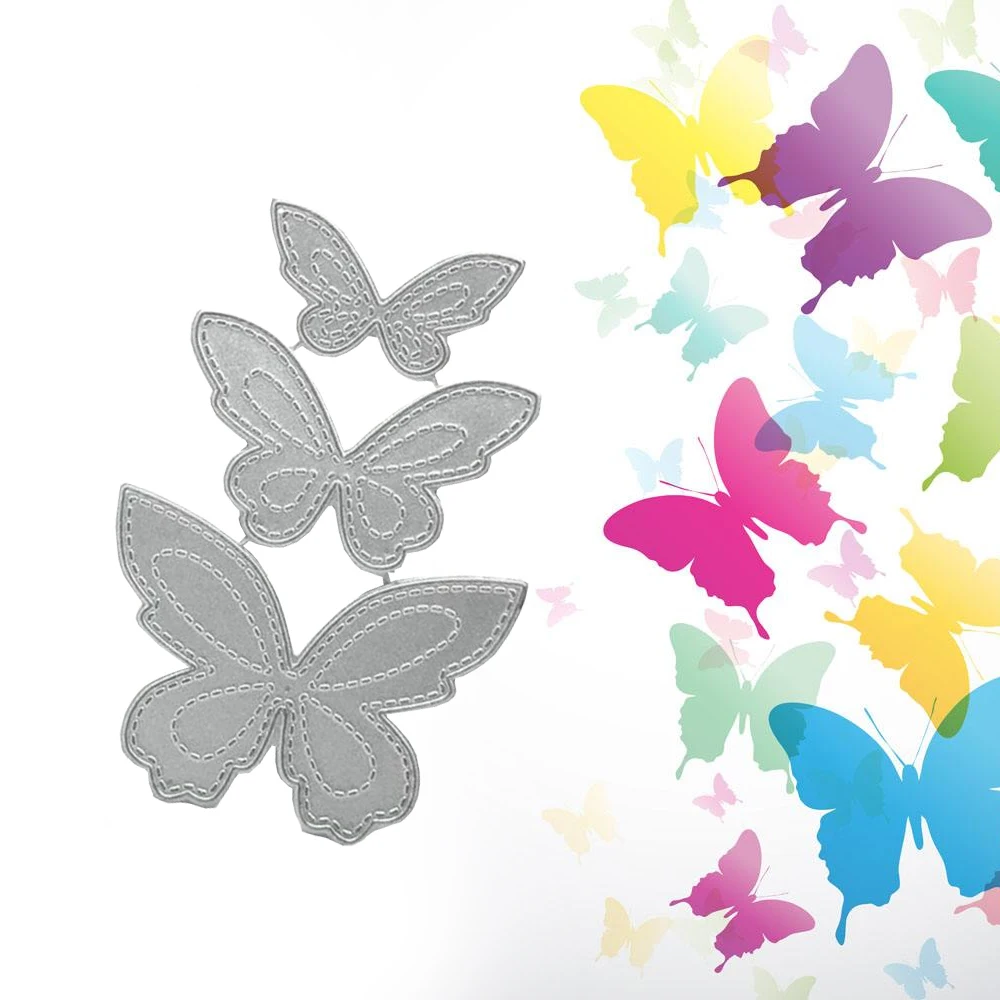 1Pc Cutting Knife Mold Carbon Steel Knife Mold Embossed Knife Mold Template Three Butterflies Carbon Steel Etching Die Cuttings
1Pc Cutting Knife Mold Carbon Steel Knife Mold Embossed Knife Mold Template Three Butterflies Carbon Steel Etching Die Cuttings
