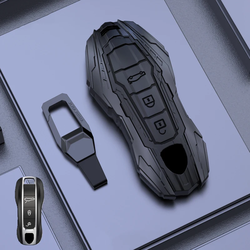 Чехол для ключей от автомобиля из цинкового сплава для Porsche Cayenne серии Macan 718 Panamera Taycan 911 Macan, аксессуары
Чехол для ключей от автомобиля из цинкового сплава для Porsche Cayenne серии Macan 718 Panamera Taycan 911 Macan, аксессуары
