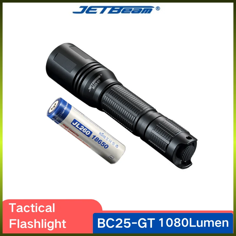 JETbeam BC25 USB Rechargeable Flashlight High-Powerful Headlight 1080Lumen Cree XP-L HI LED For Outdoor Hunting Camping
JETbeam BC25 USB Rechargeable Flashlight High-Powerful Headlight 1080Lumen Cree XP-L HI LED For Outdoor Hunting Camping