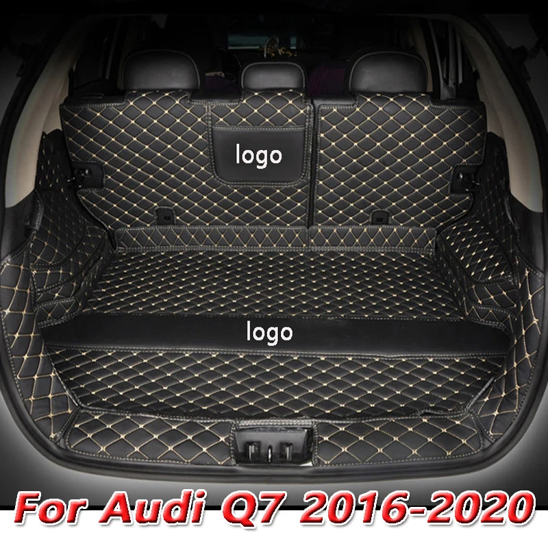 The Trunk Cargo Leather Liner Car Boot Liner Cargo Compartment Floor Carpet Mud Kick For Audi Q7 7-Seat 2016-2020
The Trunk Cargo Leather Liner Car Boot Liner Cargo Compartment Floor Carpet Mud Kick For Audi Q7 7-Seat 2016-2020