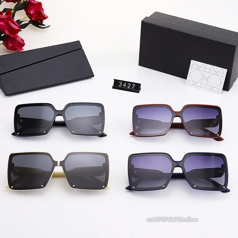 

Big Square Polaroid Ultra Clear Polarized Lens Sunglasses 3427 Men Women Driving Tourism Vacation Sunglasses 2022 Luxury Brand