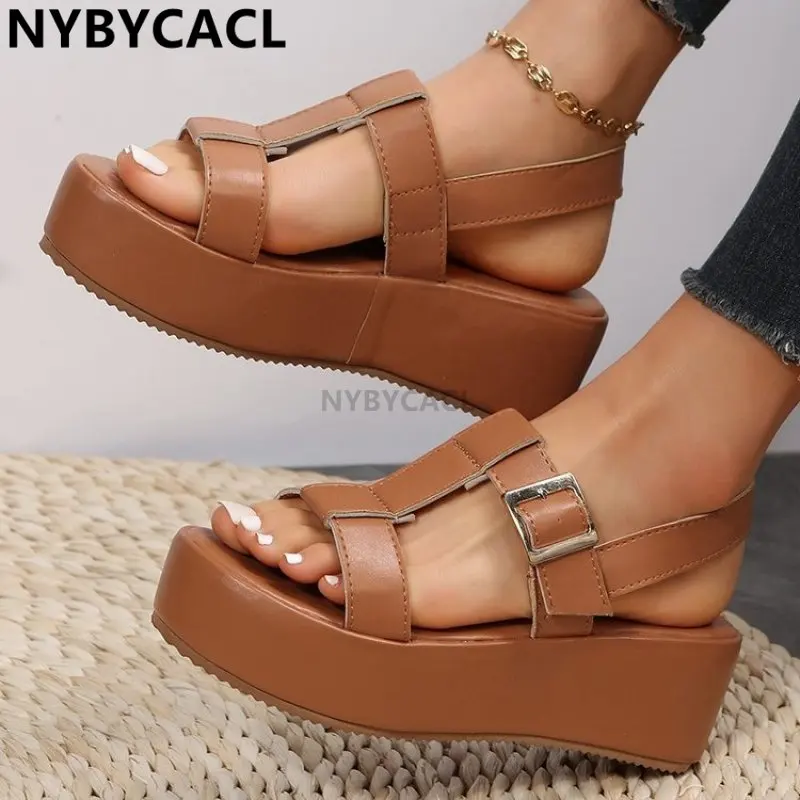 2023 Women Flat Sandals Summer Peep Toe Wedge Plus Size 43 Female Shoes Backstrap Comfortable Casual Women's Sandals Sandalia
2023 Women Flat Sandals Summer Peep Toe Wedge Plus Size 43 Female Shoes Backstrap Comfortable Casual Women's Sandals Sandalia