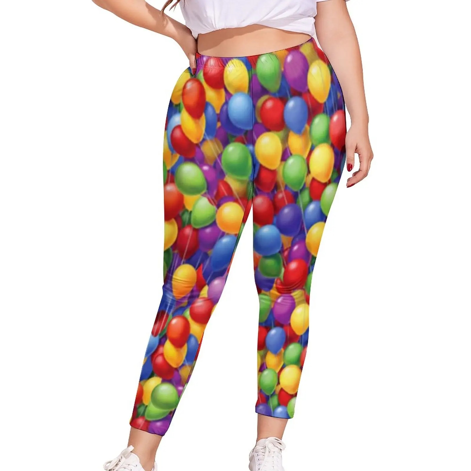Colorful Balloon Leggings Bright Balloons Print Print Legging Breathable Teens Highwaisted Sports Pants
Colorful Balloon Leggings Bright Balloons Print Print Legging Breathable Teens Highwaisted Sports Pants