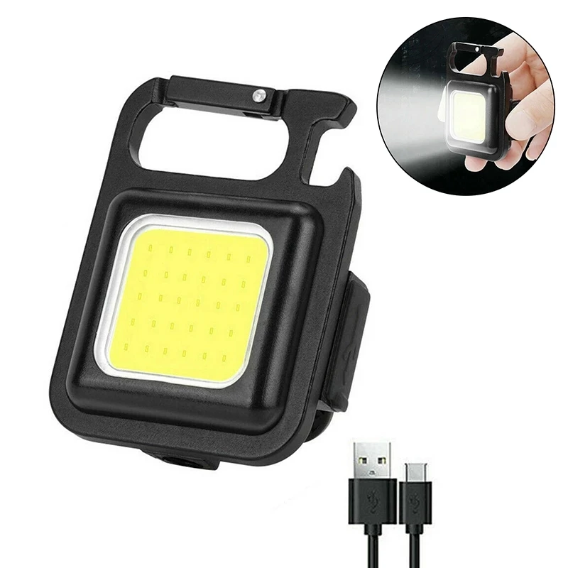Mini LED Flashlight Portable USB Rechargeable Work Light 800 Lumens Bright Keychain Light Small Pocket Flashlights For Outdoor
Mini LED Flashlight Portable USB Rechargeable Work Light 800 Lumens Bright Keychain Light Small Pocket Flashlights For Outdoor