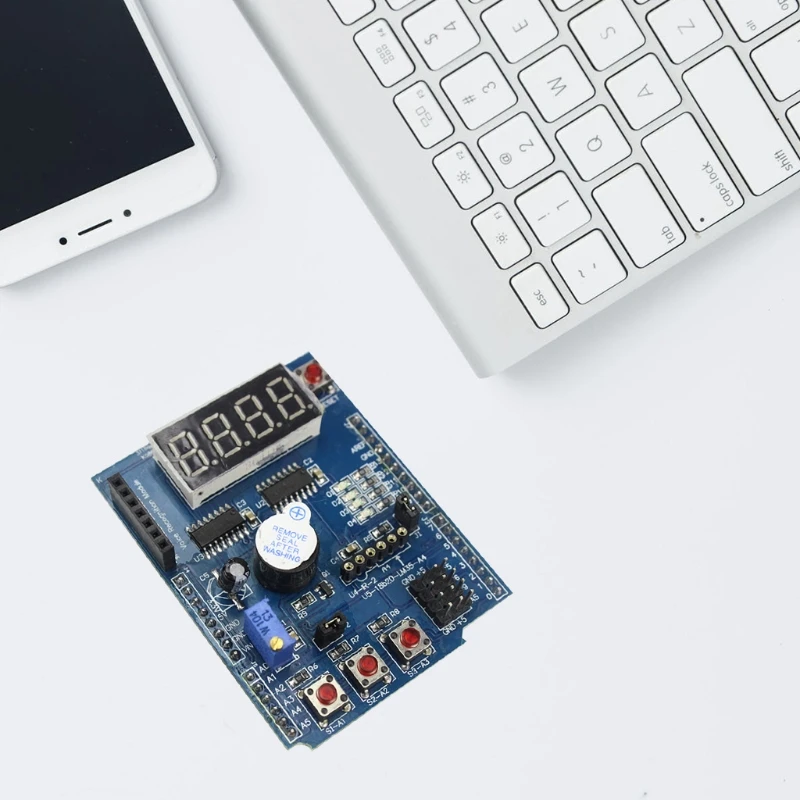 B03F Multifunctional Expansion Board Kits Based Learning Multi-function Shield Can Do Measure Temperature Experiments
B03F Multifunctional Expansion Board Kits Based Learning Multi-function Shield Can Do Measure Temperature Experiments