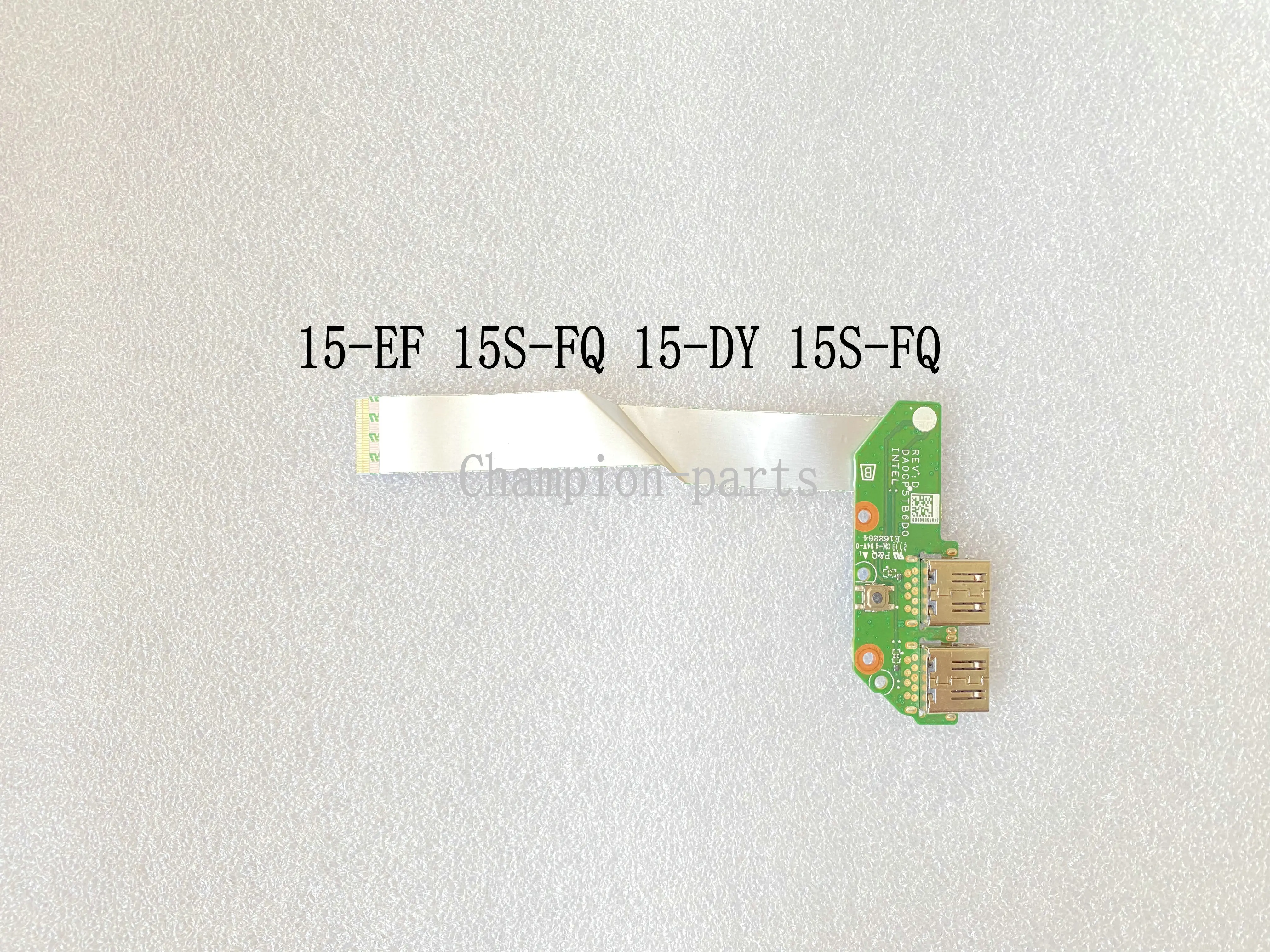 Быстрая доставка, DA00P5TB6D0 REV : D для HP 15-EF 15S-EQ 15-DY 15S-FQ, USB-коннектор платы питания, тест, ОК
Быстрая доставка, DA00P5TB6D0 REV : D для HP 15-EF 15S-EQ 15-DY 15S-FQ, USB-коннектор платы питания, тест, ОК