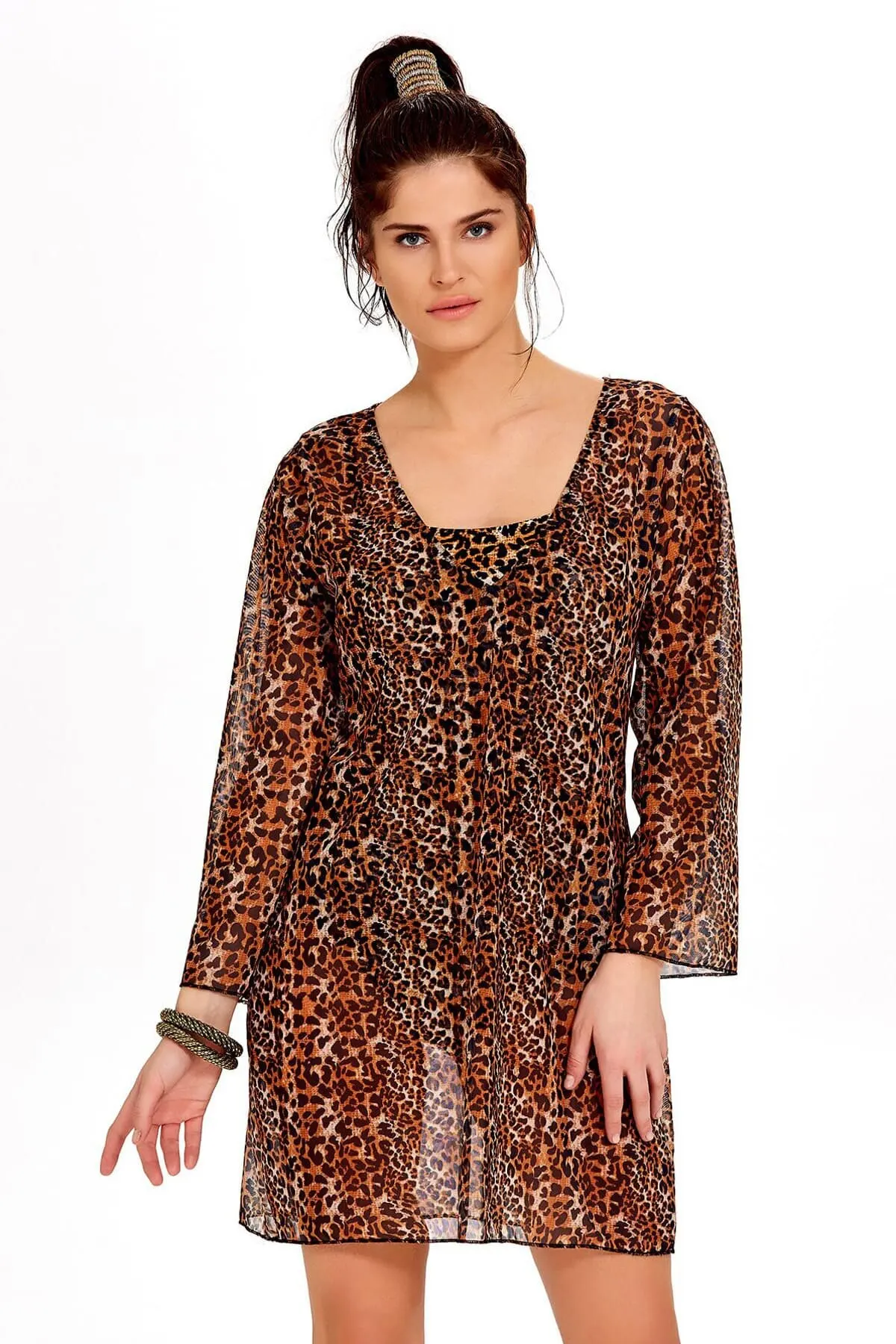 Women's Pareo Brown Tunic Swimwear Cover Up Dress Sexy Tunic Suit Beachwear Female Beach Bikini Cover Loose Mini Dress
Women's Pareo Brown Tunic Swimwear Cover Up Dress Sexy Tunic Suit Beachwear Female Beach Bikini Cover Loose Mini Dress