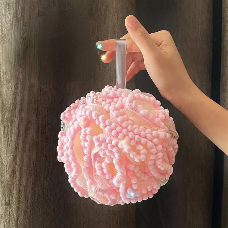New style bath ball high-grade non-spreading durable adult bath ball bath lovely rubbing bath ball bath flower body scrubber
New style bath ball high-grade non-spreading durable adult bath ball bath lovely rubbing bath ball bath flower body scrubber
