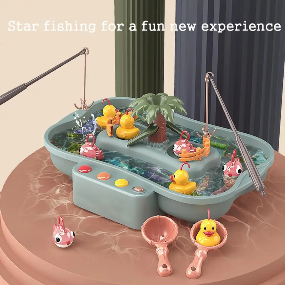 1 Set Universal Fishing Game Electric Rotating Toy Kids Fishing Toy Duck Design Lovely
1 Set Universal Fishing Game Electric Rotating Toy Kids Fishing Toy Duck Design Lovely