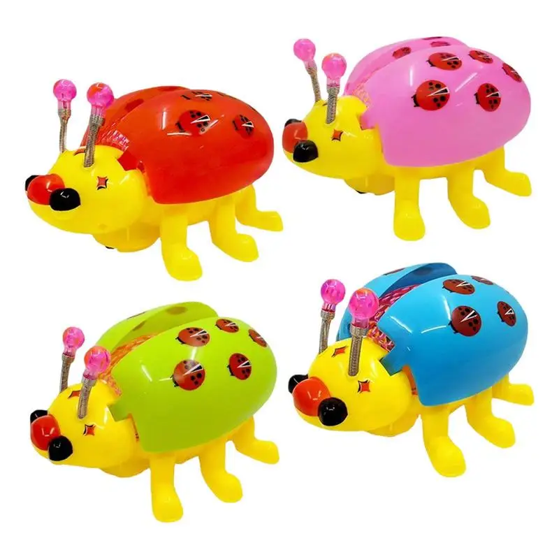 

Simulation Ladybug Electric Leash Toys Musical Crawling Toy With Cheerful Sounds Melodies Light For Enhancing Motor Skills