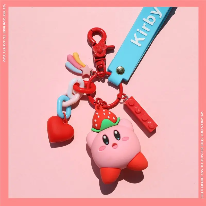 Мультяшная подвеска для ключей Kirby, милый аниме рюкзак, аксессуары, девушка, сердце, автомобильный брелок, подвеска из силикагеля, брелок для...
Мультяшная подвеска для ключей Kirby, милый аниме рюкзак, аксессуары, девушка, сердце, автомобильный брелок, подвеска из силикагеля, брелок для...