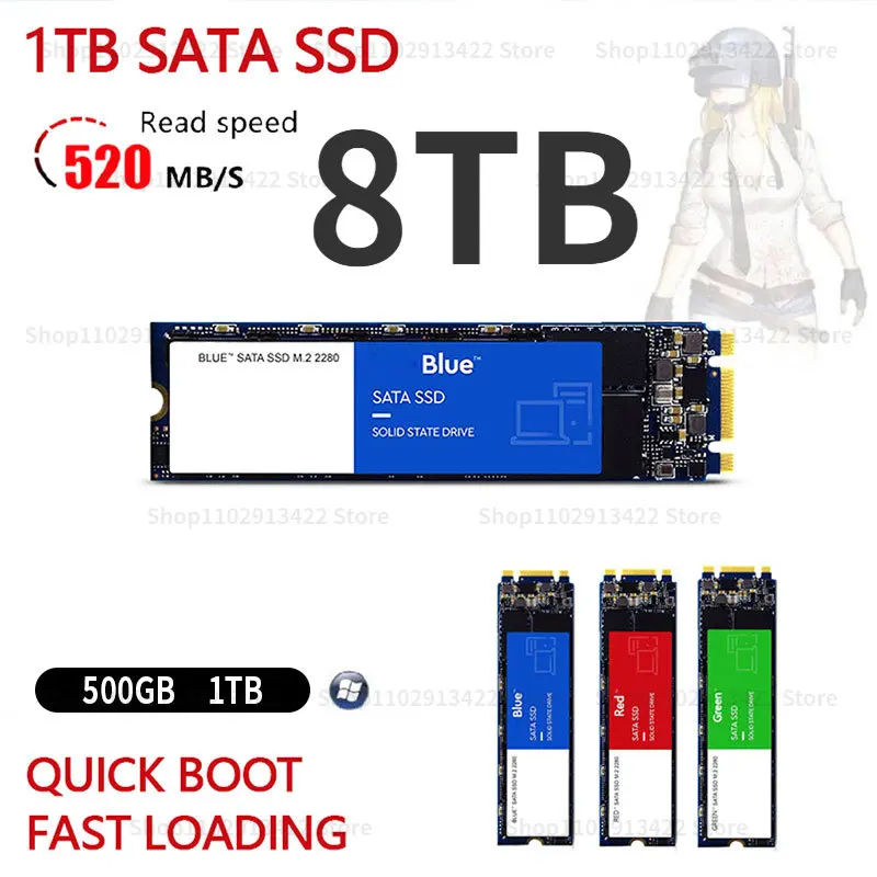 

High Speed Read Write Solid State Drive NGFF M.2 Internal m.2 SSD 4TB 2TB 1TB NVME Mass Capacity Internal Hard Drive For Laptop