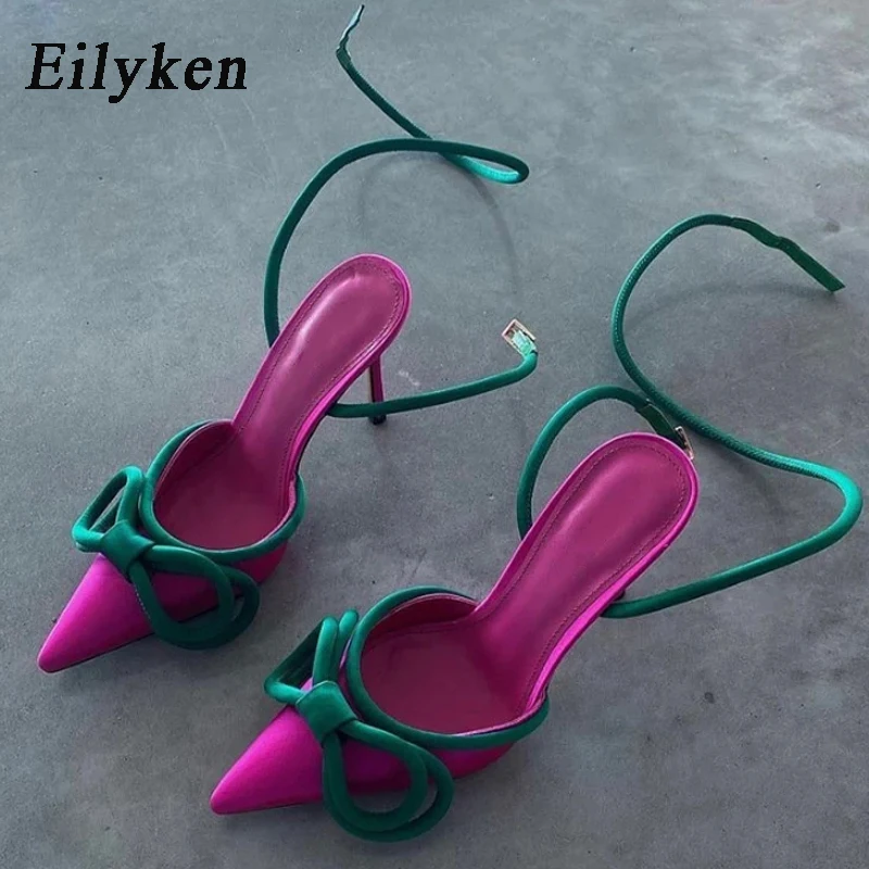 Eilyken/Новинка 2022 года; Женские туфли-лодочки; Модная женская обувь из шелка с бантом-бабочкой; Пикантные вечерние босоножки на высоком тонком ...
Eilyken/Новинка 2022 года; Женские туфли-лодочки; Модная женская обувь из шелка с бантом-бабочкой; Пикантные вечерние босоножки на высоком тонком ...