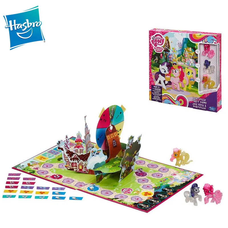 Hasbro Genuine Anime Figures My Little Pony Magic Game Girls' Board Games Toys Children's Action Figures Model Gifts Toys
Hasbro Genuine Anime Figures My Little Pony Magic Game Girls' Board Games Toys Children's Action Figures Model Gifts Toys