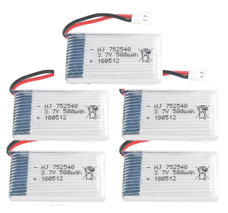 Ewellselling X5C X5 X5SW X5SC RC Квадрокоптер RC Дрон запасные части 3,7 в 500 мАч литий-полимерная батарея 5 шт./лот 
Ewellselling X5C X5 X5SW X5SC RC Квадрокоптер RC Дрон запасные части 3,7 в 500 мАч литий-полимерная батарея 5 шт./лот